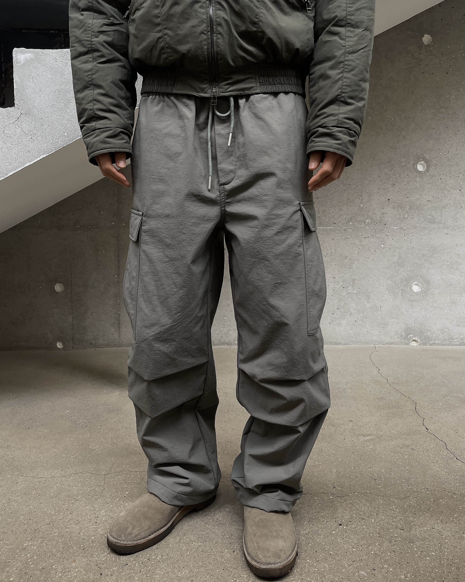 Napping cargo pants(4Color)