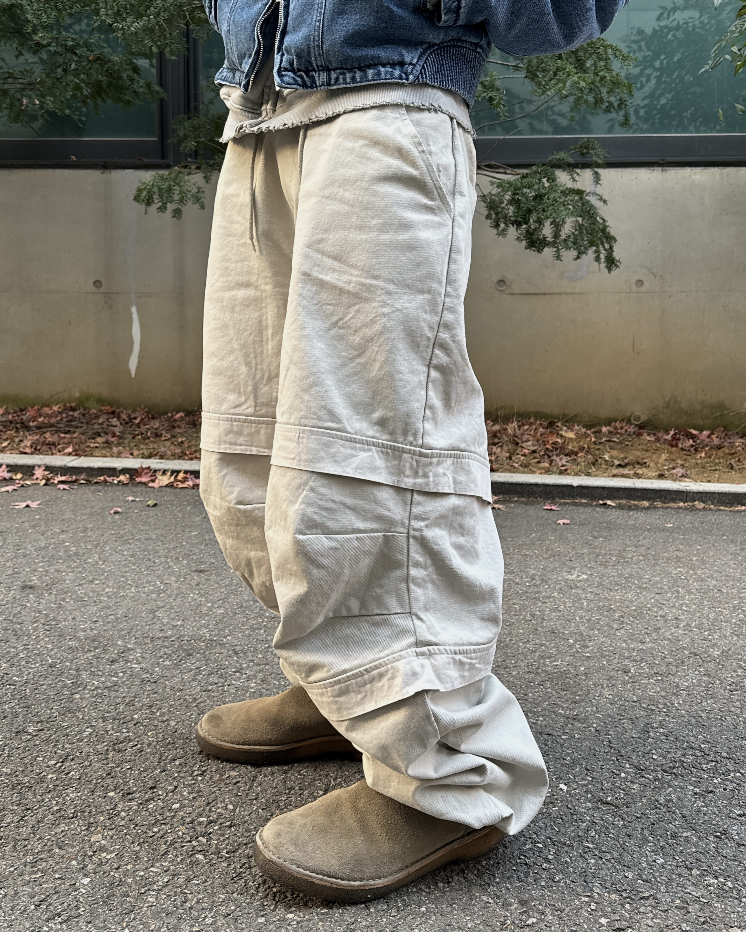 Knee strap work pants(3Color)