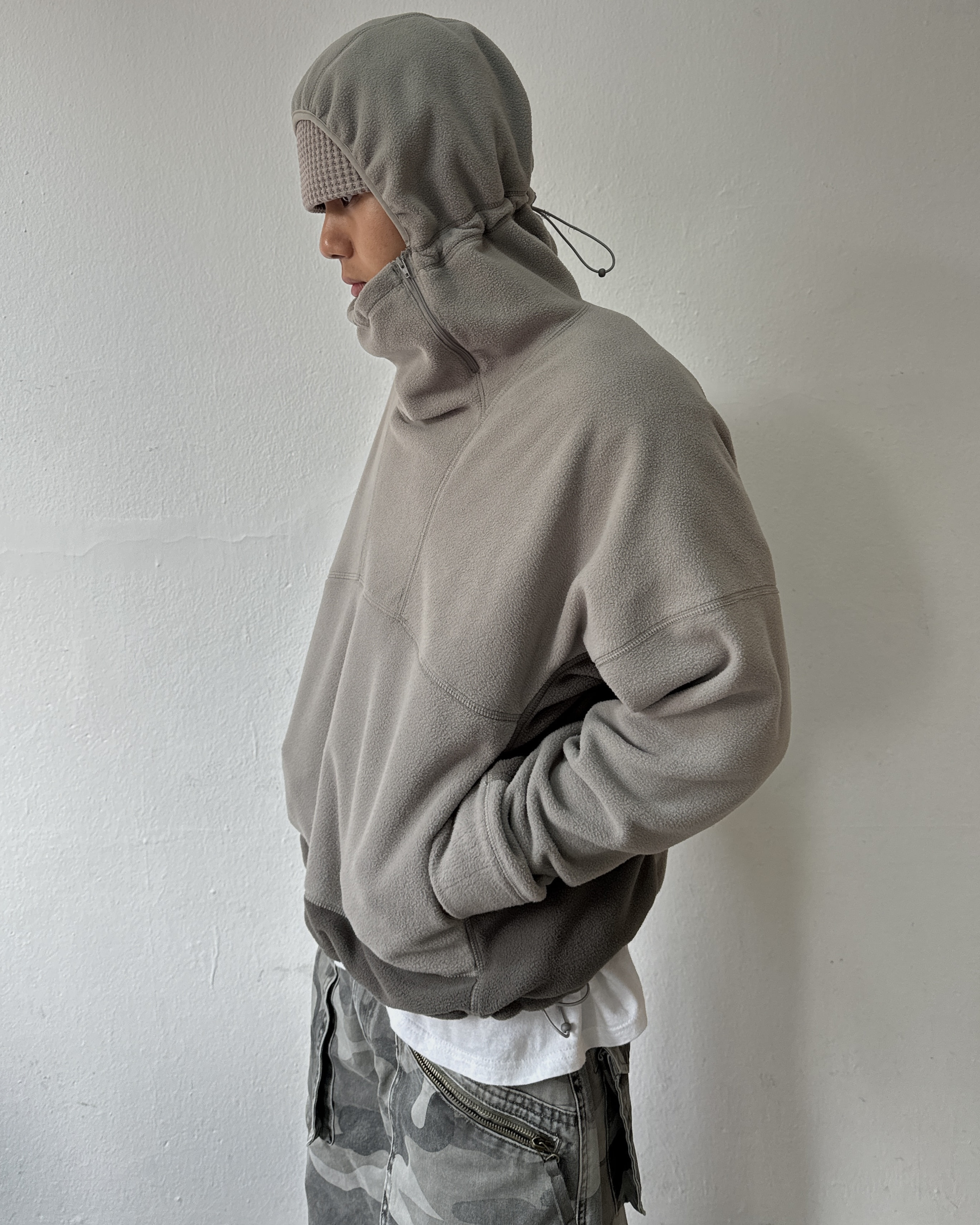 Fleece balaclava hood(2Color)
