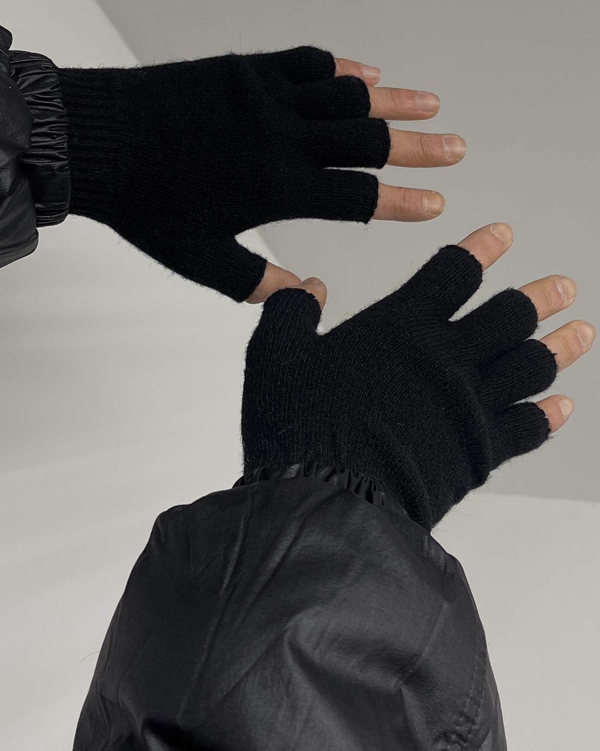 Wool half gloves(3Color)