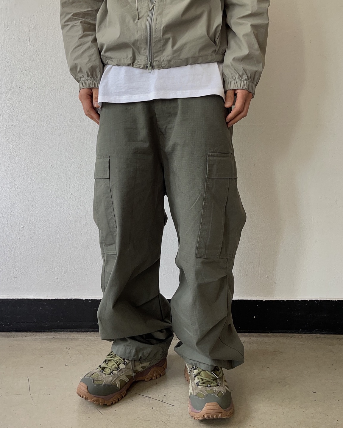 M-65 rip stop cargo string pants(4Color)